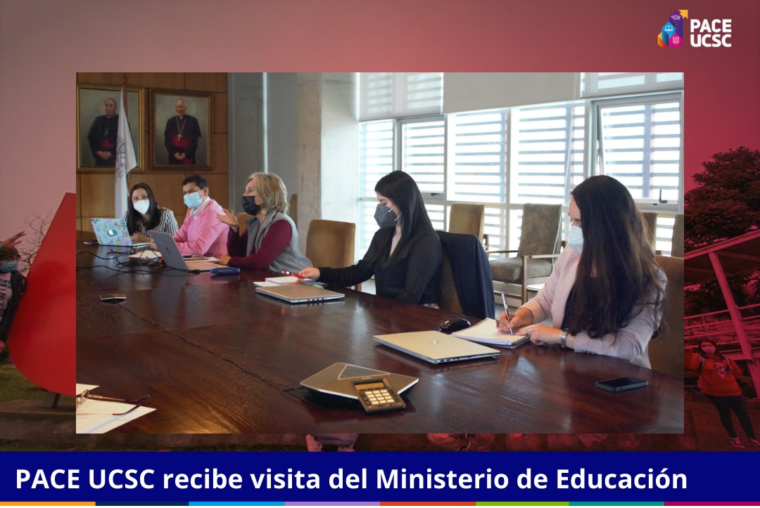 paceucsc's tweet image. En el marco de una nueva Jornada de Seguimiento y Evaluación de Proyectos Basales que realiza el Mineduc, autoridades del Ministerio se reunieron con directivos de la Vicerrectoría Académica de la UCSC y del Programa PACE UCSC.