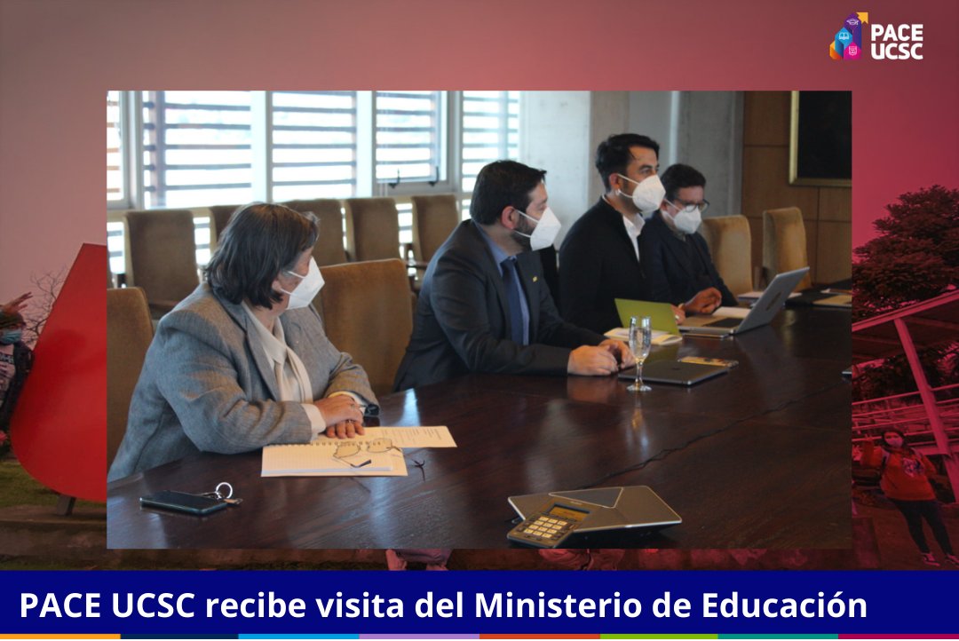 paceucsc's tweet image. En el marco de una nueva Jornada de Seguimiento y Evaluación de Proyectos Basales que realiza el Mineduc, autoridades del Ministerio se reunieron con directivos de la Vicerrectoría Académica de la UCSC y del Programa PACE UCSC.