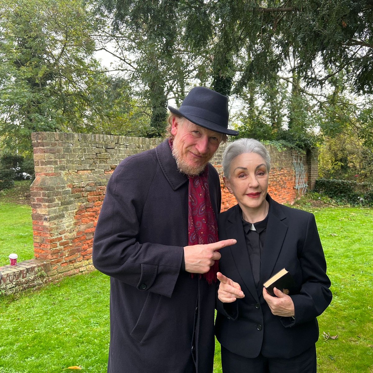 On location in Harlington.   Feature film RAYE starring Geoff Bell and Craig Fairbrass