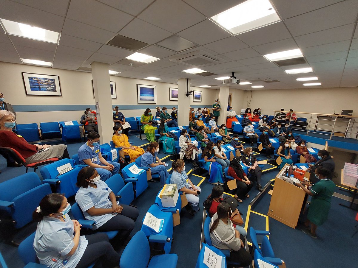 Fantastic day! The pics says it all🙂
Happy to see the nurses celebrating their 1&amp;2 years anniversary of being in @NorthMidNHS