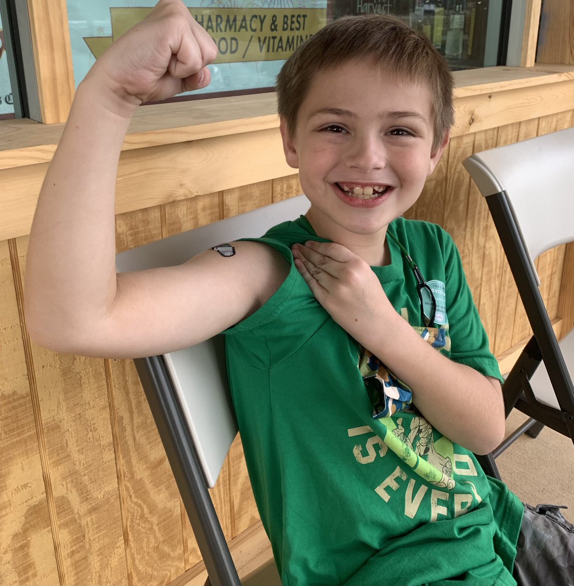 So proud of this kid for doing his part to make our community safer.