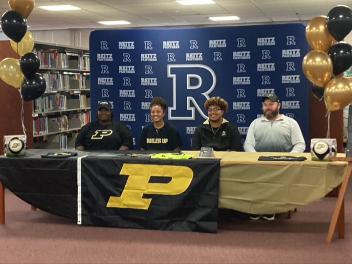 Reitz senior Naomi Splittorff has signed to play soccer at Purdue. Second in goals and first in assists in program history.