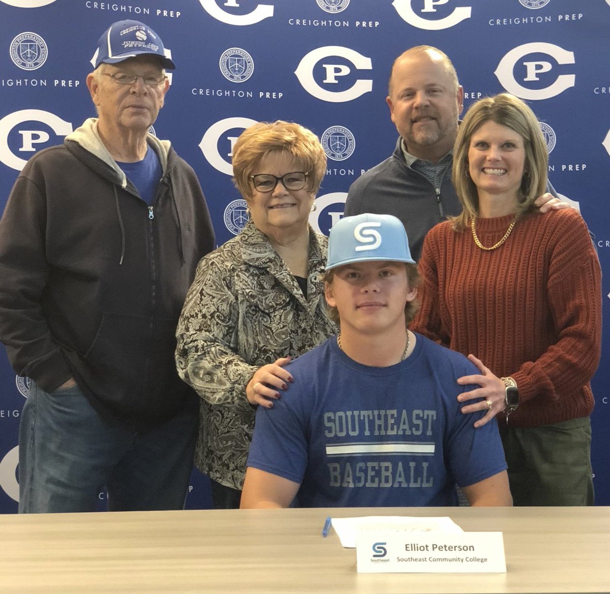 Prospects_NE's tweet image. Congrats to @Elliottpeters of @CreightonPrep on signing his NLI with @SCCBASEBALLNE