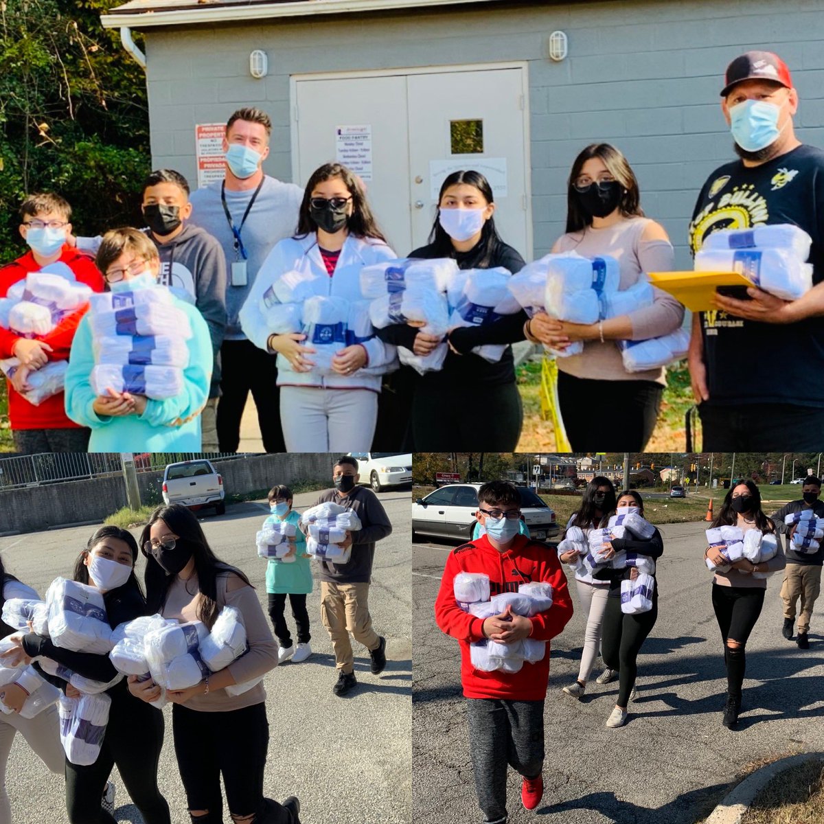 Our students dropped off the first delivery of #SFCSocktober2021 sock donations to a local church today along with “thank you” letters for the volunteers.

We can make a difference every day. 

2 more deliveries to the local homeless shelters next. 

#flhornets #MakeADifference