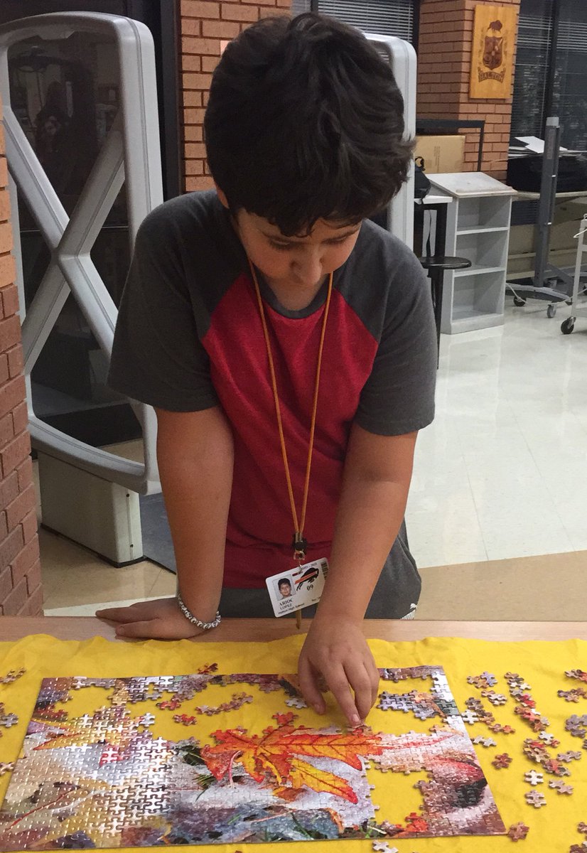 Chillin’ at the puzzle! #ALAIGW #haltomgames