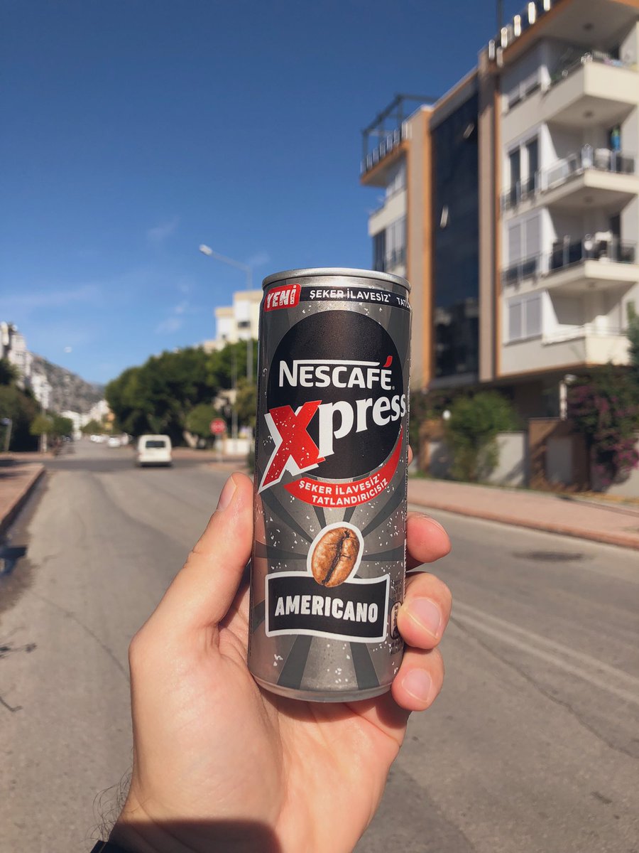 TimaKing's tweet photo. By the way, I tried another one Nescafe Xpress with Americano taste 😏 

Without sugar ☝🏻

I won't buy this one anymore 🙄 https://t.co/1sLS3gSO5x