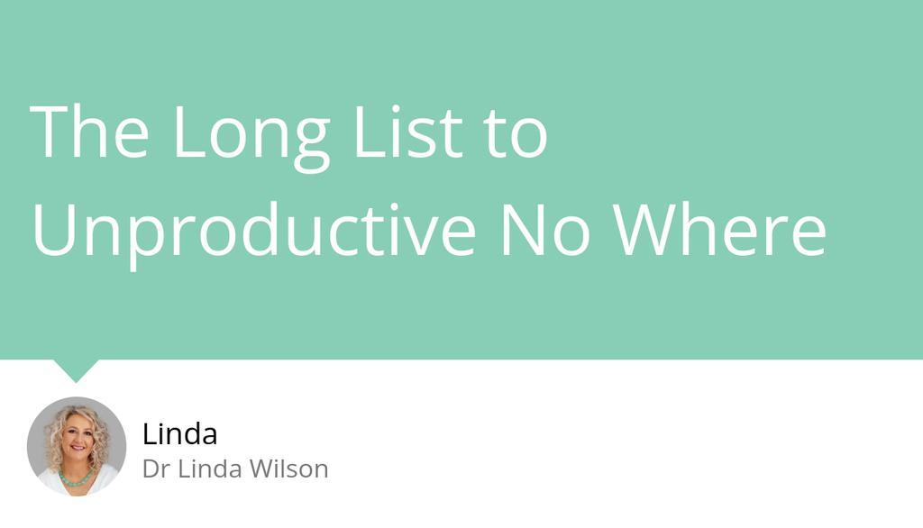 What I discovered was doing these 5 often took care of many of the other stragglers.

Read more 👉 lttr.ai/oj0s

#todolist #emotionalmanagement #selfawareness