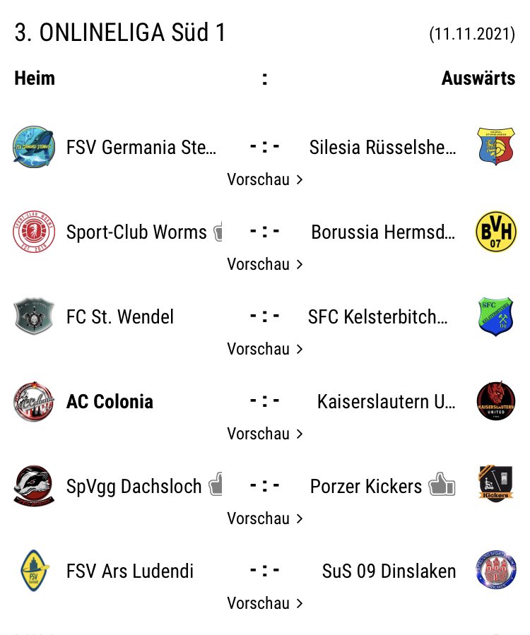 4 Punkte nach den ersten beiden Spielen, sehr zufriedener Auftakt für den AC Colonia der sich aktuell auf Platz 6 befindet. Morgen geht es dann das erste mal gegen Kaiserslautern, die Fans und Spieler sind heiß 🔥🇮🇩🇮🇩