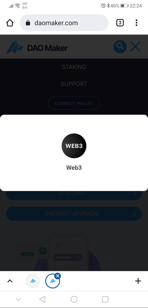 _DannyHeard's tweet photo. @TheDaoMaker Hi.
I've recently registered an account with you guys, everytime I go to 'connect wallet' this page appears and I can't connect my wallet?

Any help would be much appreciated! Thanks https://t.co/1r6tBIUGEp