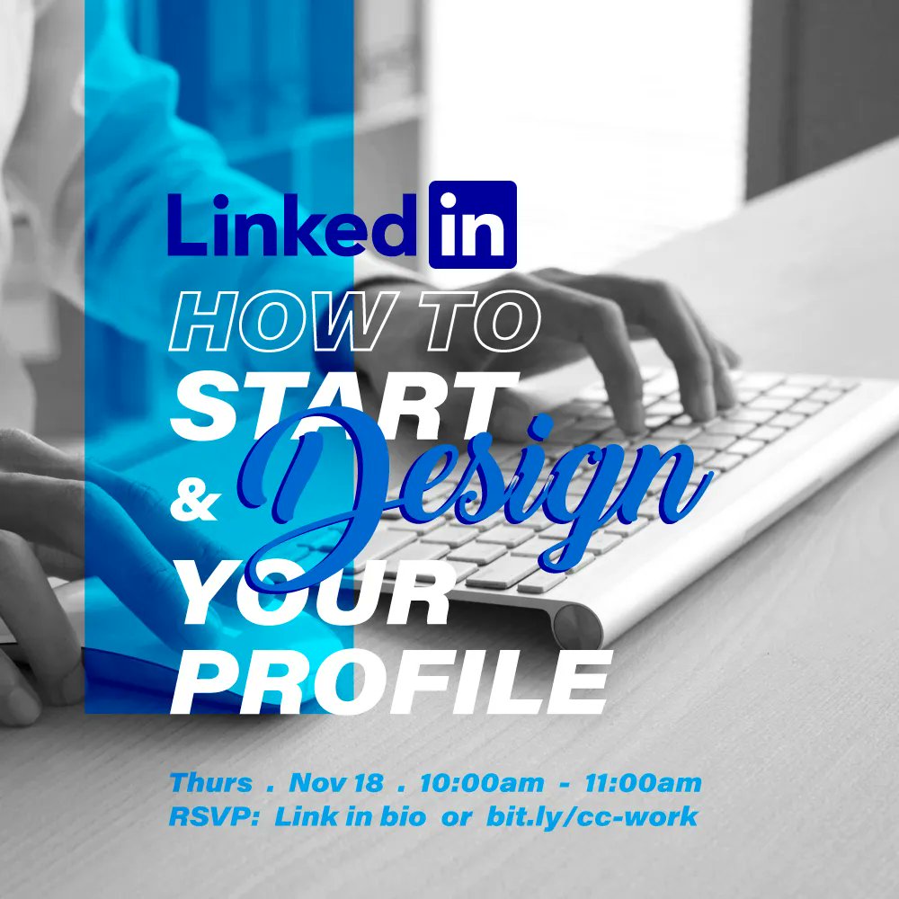 CSUFcareer's tweet photo. Not on #LinkedIn yet? Not sure where to start? Or you have an account but not sure how to use it? This workshop is for you to make that profile shine! Going down next week so be sure to RSVP (https://t.co/ZgDTOzDJzk)
#titanswork #csuf https://t.co/mrnA7e53xj