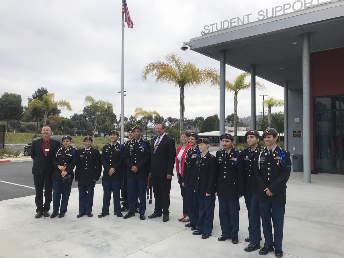 So proud of JROTC ⁦<a href="/MMHSAdmin/">Matadors in Action</a>⁩ and their Veterans Day Dedication Ceremony! What awesome student leaders!