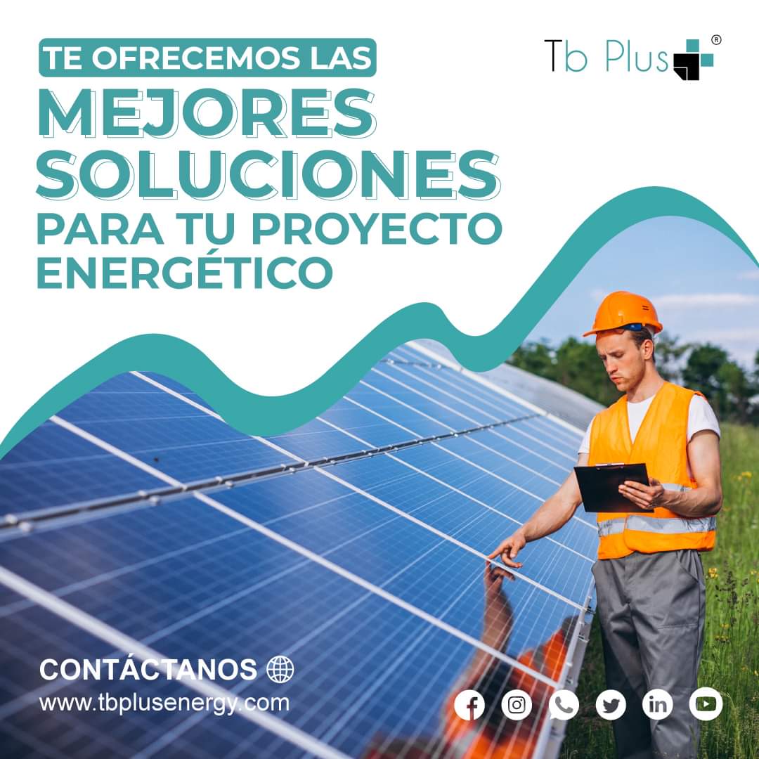 tb_plus's tweet photo. Contamos con expertos profesionales para solucionar tus problemas energéticos 🛠🌞

Contáctanos en https://t.co/jXv7etLm3n para asesorarte y darte los productos de más alta tecnología y garantía✔️ 

#energíasolar #panelessolares #fotovoltaica #asesoría #proyectossolares #Colombia https://t.co/FPz0udOk4e
