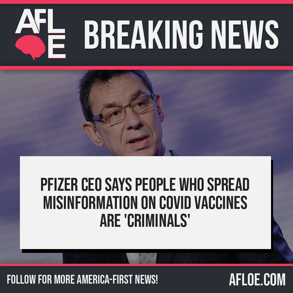 afloenews's tweet image. After making $36 billion in 2021 alone, the CEO of Pfizer tries to silence criticism of his criminal company. 

Do you think he should be arrested? 🤔

#pfizer #pfizerceo #vaccine #covid #americafirst #biden #conservative #liberal #republican #democrat #saveamerica #draintheswamp