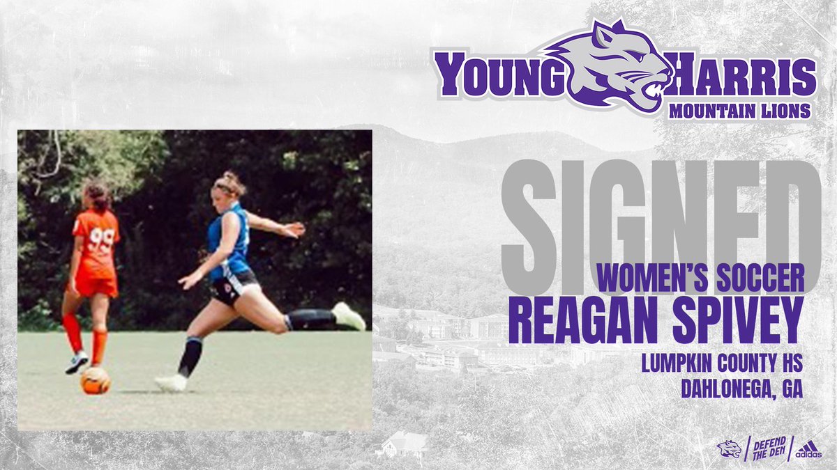 Congratulations to our 2nd signee Reagan Spivey! Welcome to the family💜🦁⚽️