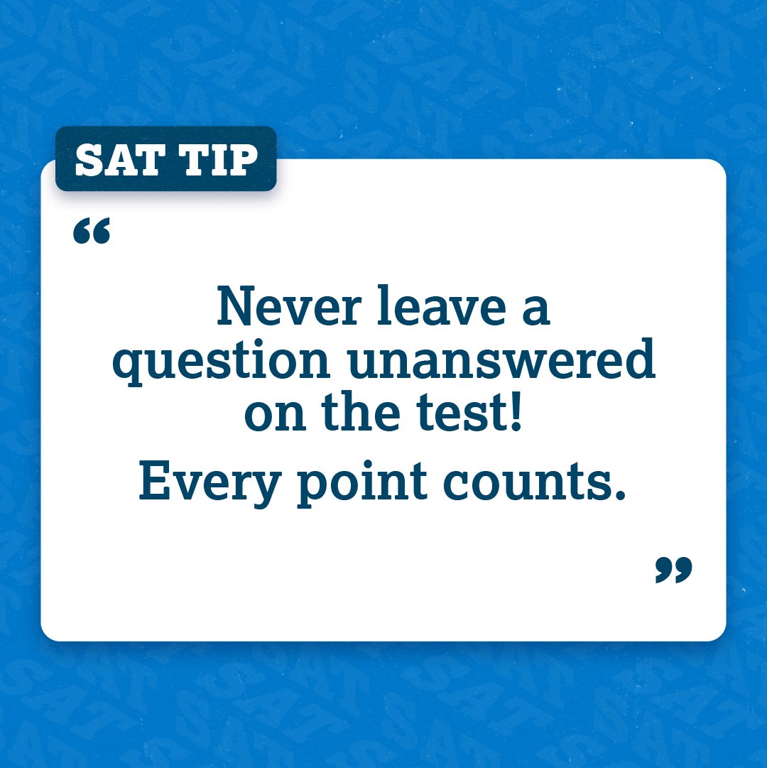 OfficialSAT's tweet photo. 💡 SAT TIPS 💡 https://t.co/hgeBHaqONE