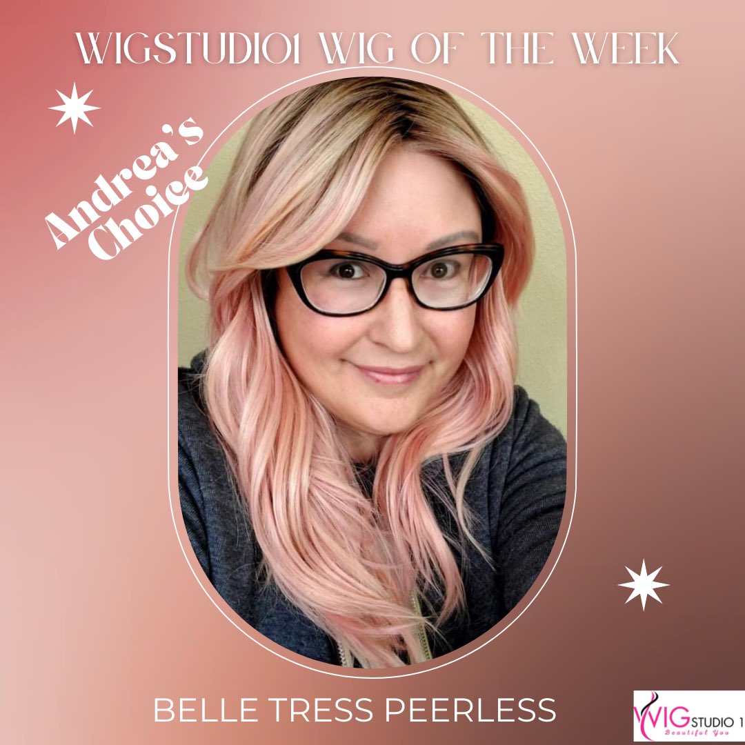 WigStudio1's tweet photo. Welcome to WigStudio1 Wig of the Week! This weeks wig is Andrea's Choice which is Belle Tress Peerless in the beautiful color Rose Gold, she looks amazing!⁠
⁠ https://t.co/PB8Kr6nzcb  #belletress @belletresswigs https://t.co/tmwi1OODzH