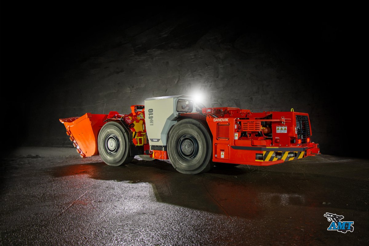 AMTEdmonton's tweet photo. Toro™ LH410 from Sandvik offers best in class production performance and superior lift height for easy truck loading.
Currently on order and awaiting it’s arrival. For full specs on the LH410: https://t.co/MZ7YVkTMBn 
#sandvik #miningloader #AMT #goldmining https://t.co/FfB1vauUii