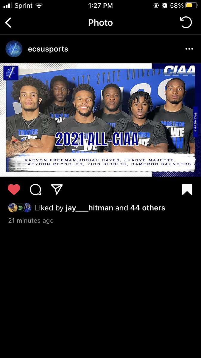 _liljojo6's tweet photo. From a Walk-On to All Conference. This post for the kids who get doubted. Bet On YOURSELF, Work Ya Ass Off, and Maximize Every Opportunity You Get. https://t.co/zOUSMZHxig