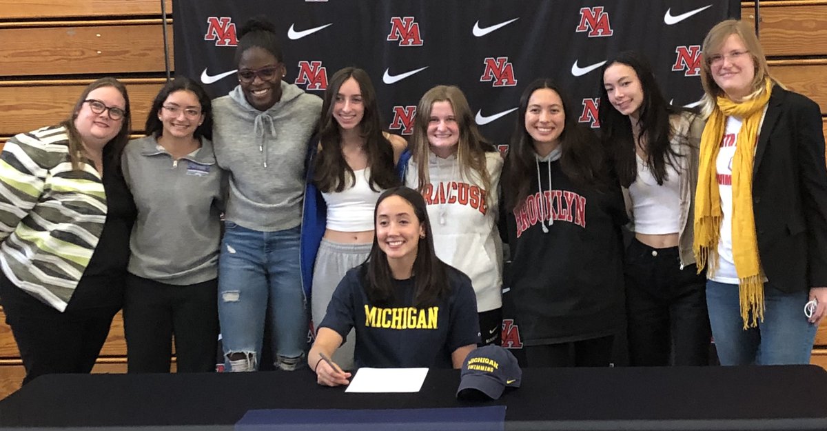 NA_Athletics's tweet photo. MALIA AMUAN - MICHIGAN, SWIMMING

@KnightsNaaa @chetjackson22 @NASupt @north_andover @BGlobeSports @MullyET @Wrestlerwriter @DWillisET @BostonHeraldHS https://t.co/zeAv7jEtDa
