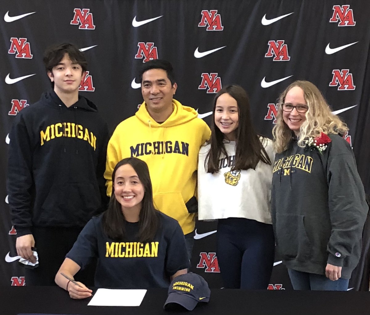 NA_Athletics's tweet photo. MALIA AMUAN - MICHIGAN, SWIMMING

@KnightsNaaa @chetjackson22 @NASupt @north_andover @BGlobeSports @MullyET @Wrestlerwriter @DWillisET @BostonHeraldHS https://t.co/zeAv7jEtDa