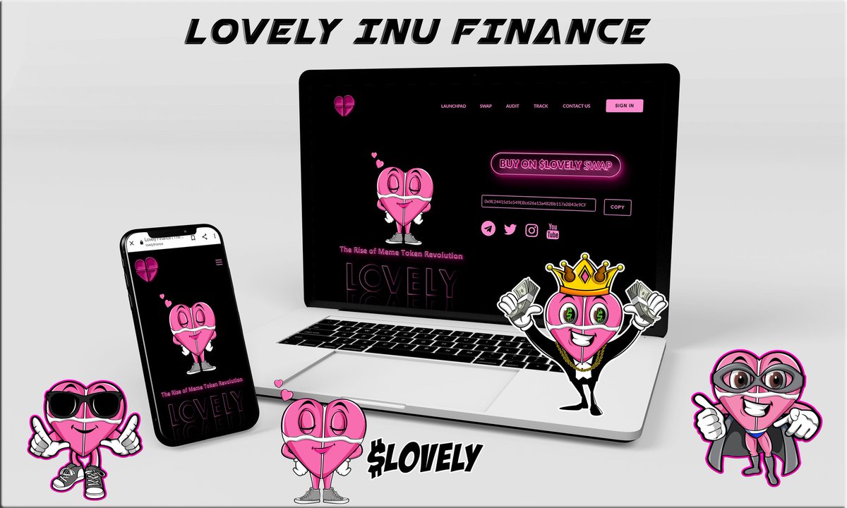 LFLabsToken's tweet photo. Lovely Inu, The Rise of Meme Token Revolution.

We've done Website Redesign

Let's Visit 
https://t.co/5bGneNZ0KC https://t.co/XtMs5RQMye