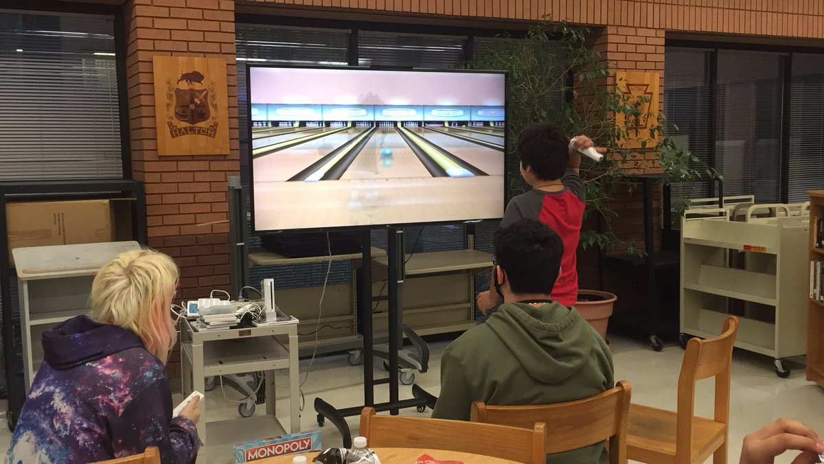 WII bowl @the library! #ALAIGW #haltomgames