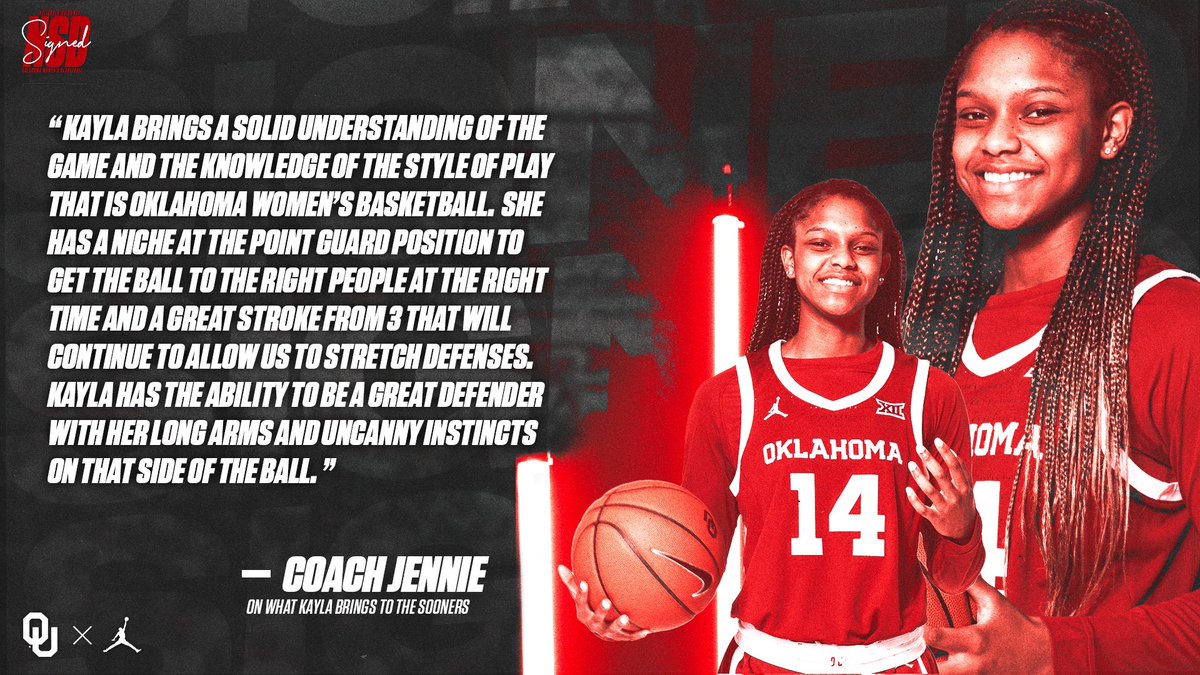 OU_WBBall's tweet photo. Here is what Coach Jennie has to say about @Coopk24 ⤵️ https://t.co/PzNA5kz894