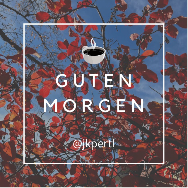 Guten Morgen ihr Lieben 🥨☕️ Ich würde am liebsten zurück ins Bett kriechen 🤦🏼‍♂️ Ich hab einiges vor aber keine Energie für 😩 Ich wünsche euch einen schönen Donnerstag und liebe Grüße aus Rosenheim 🍁🙋🏼‍♂️