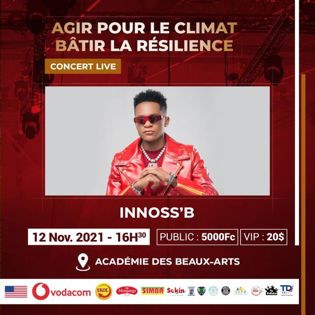 fans_innossb's tweet photo. Ce vendredi il n’y aura qu’un seul événement dans la ville province de Kinshasa le tigre @officialinnossb  va se produire en live à la Fickin, Venez vivre le vrai live avec le jeune leader le seul artiste résidant à Kinshasa a avoir plus de 170 millions des vues sur YouTube. https://t.co/chV94qEGw3