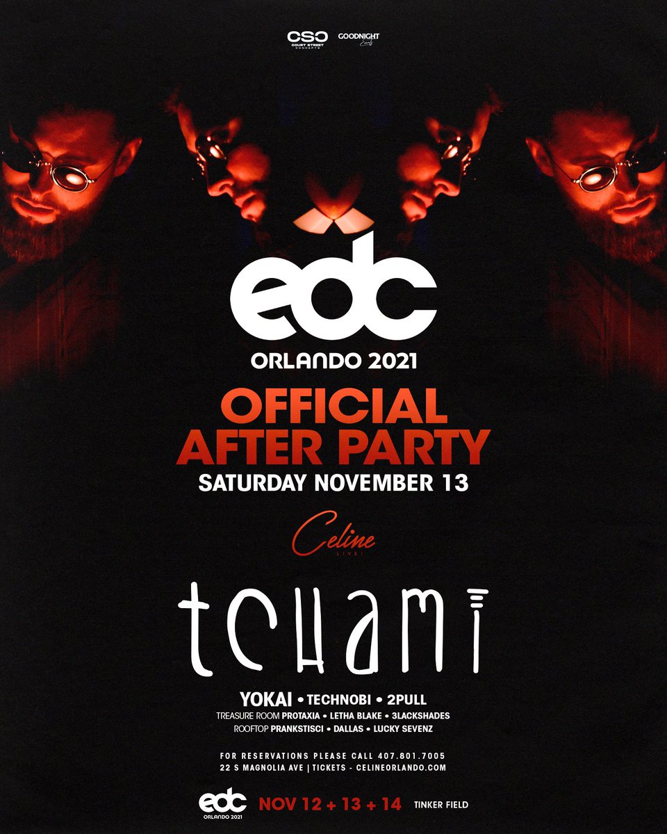 YALL MIND IF I OPEN FOR TCHAMI ON SATURDAY AFTER EDCO???