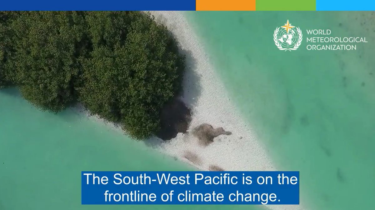 WMO State of Climate in the South-West #Pacific shows multiple impacts of #climatechange on all aspects of life, through sea-level rise, marine heatwaves, intense tropical storms, extreme heat and longer fire season
#COP26 
bit.ly/303MJPH