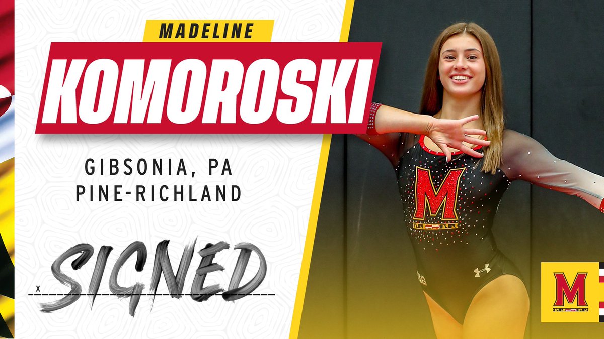 TerpsGymnastics's tweet photo. Welcome home Maddie!! ✨

#SheATerp https://t.co/4ia8B9bYHA