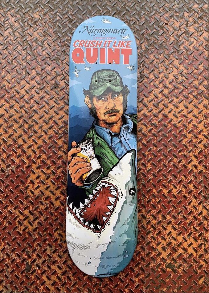 Gansettbeer's tweet image. We heard you want a skate deck giveaway… and we understood the assignment. RT to win! Winner picked Saturday 🔥