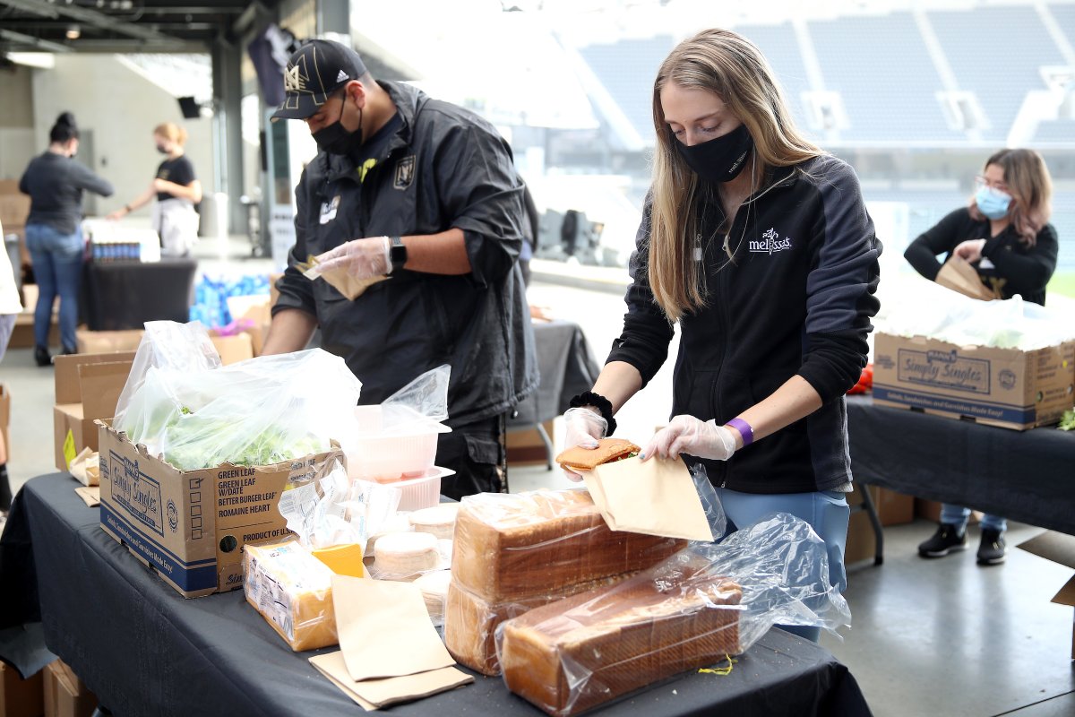 LAFC's tweet photo. A Force For Good. 

Thank you to everyone who joined us and @MelissasProduce at @BancStadium for our @HashtagLunchbag care kit assembly. https://t.co/VNn53jJE1O