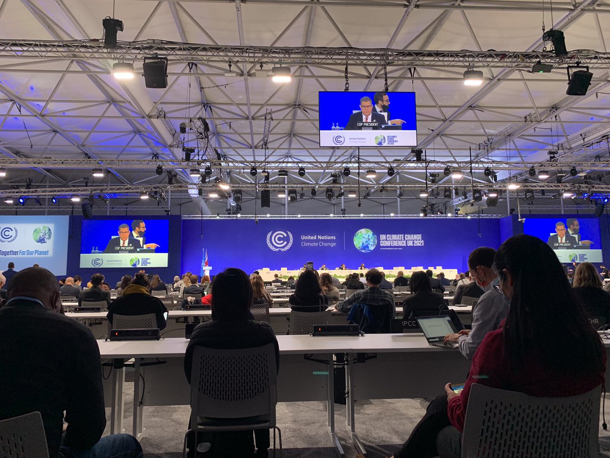 MarkGJenkinson's tweet photo. An honour to be able to witness #COP26  #TogetherForOurPlanet  
As mentioned by many we clearly need to raise ambition, close the gap and act,act, act! https://t.co/AJeBWDRsz0