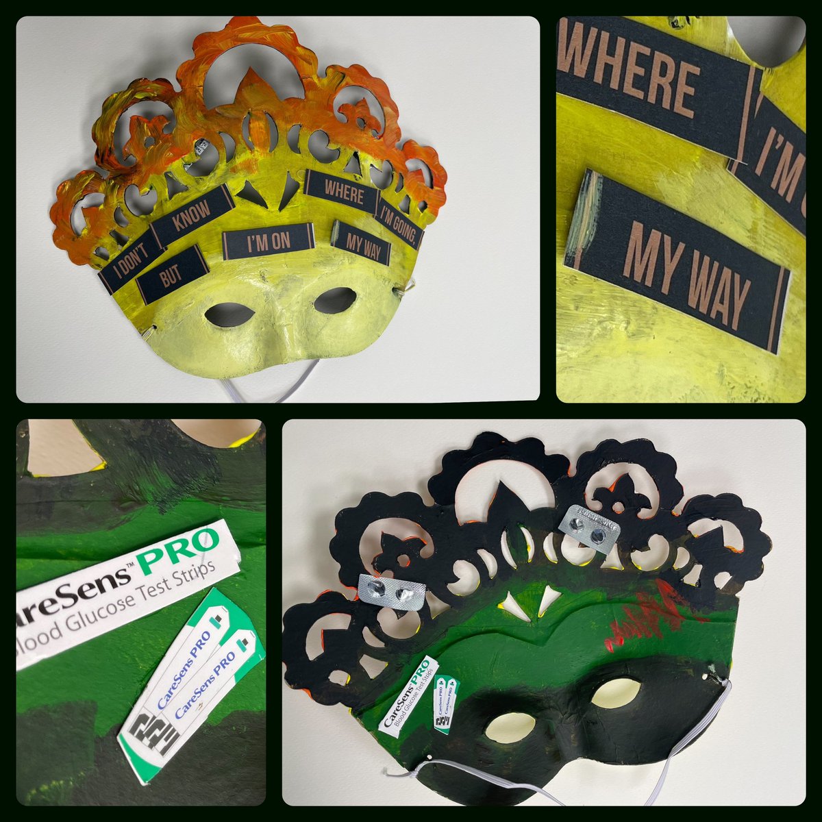 chavasart's tweet photo. This evening a room a workshop for young girls dealing with invisible disabilities.
We use masks to demonstrate how we feel and how the world sees us
#DisabilityAwareness #InvisibleDisability #ChronicCondition #DealingWithPain #SupportGroup #TherapeuticArt#Reflectiveart#mask https://t.co/ogo1fHgqwA
