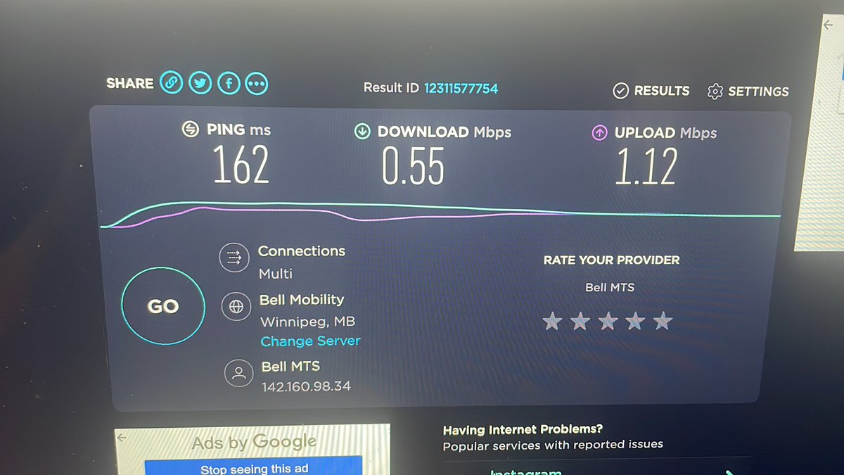 DustRhinos's tweet image. Life on Canada’s fastest network. Thanks #bellmts