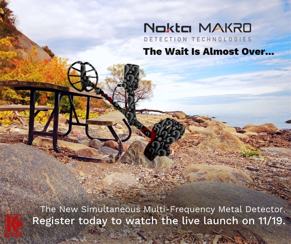 KellycoDetector's tweet image. Nokta Makro will be announcing their latest Simultaneous Multi-Frequency (SMF) metal detector on November 19, 2021, at 10 AM EST and you don&apos;t want to miss it!

For more information on the new detector and how to register for the event &amp;gt;&amp;gt; kellycodetectors.com/pages/new-nokt…