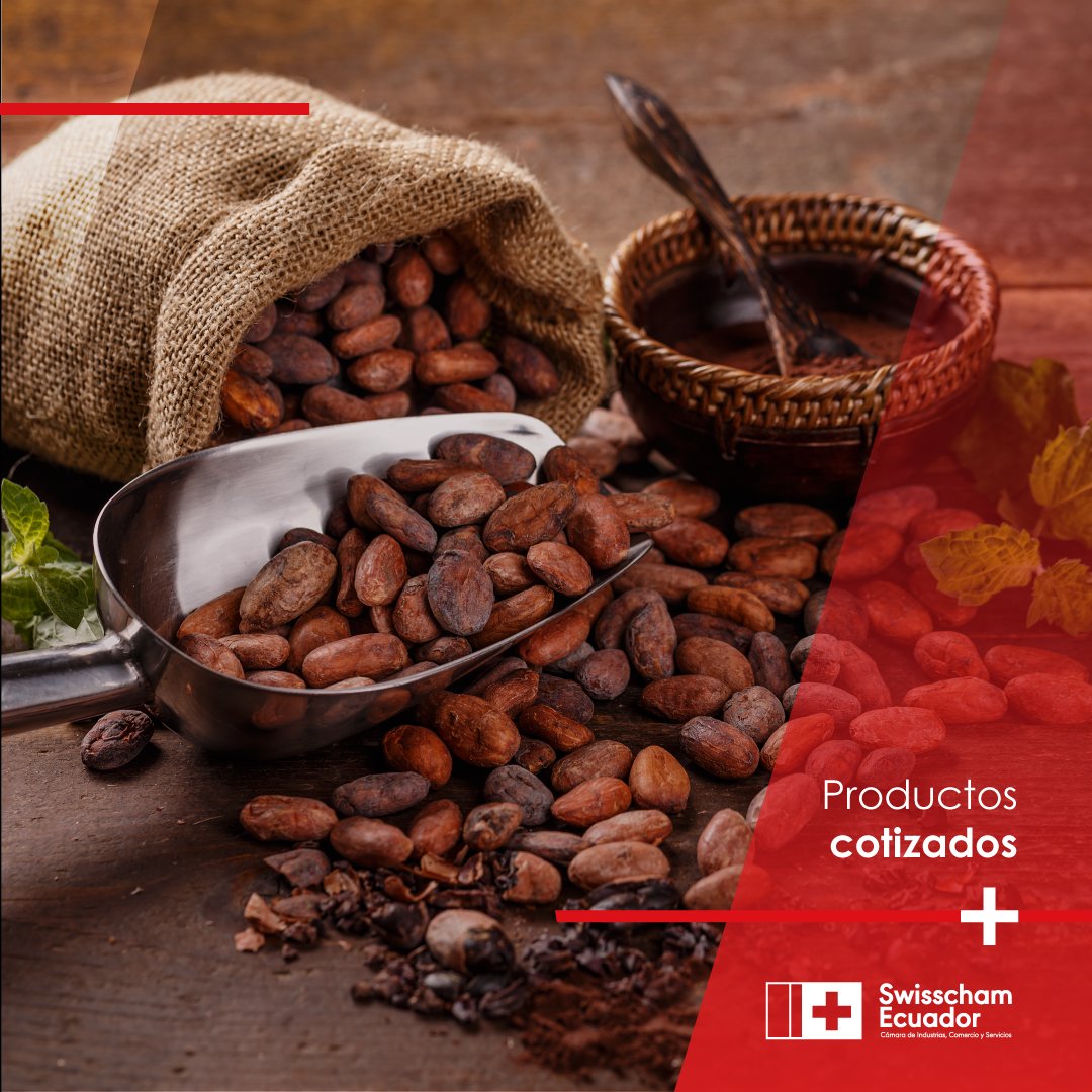 swisschamec's tweet photo. #Liechtenstein, #Noruega, #Islandia y #Suiza se interesan en productos ecuatorianos como 🍫Cacao
🥫Productos de pesca como conservas, filetes de pescado, harina de pescado.
🧉 Panela, mermeladas, condimentos, cereales, 
👒Sombreros de paja toquilla y artesanías.
#SwisschamEcuador https://t.co/KiIAVdI8ne