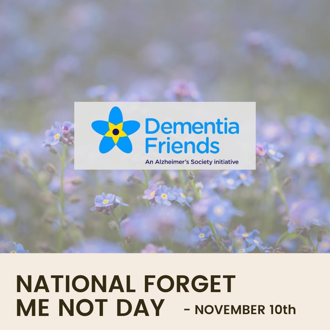 Today is National Forget Me Not Day! Become a Dementia Friend and join over 1,500 other Dementia Friends in Santa Clara County. Watch the videos on dementiafriendsusa.org/become-friend?… to learn more about dementia and how to become a dementia friend. #dementiafriend #santaclaracounty