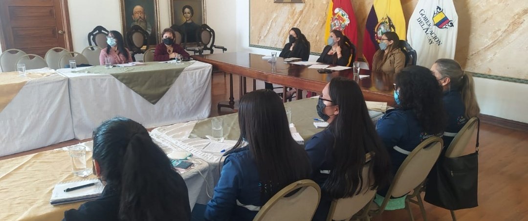goberazuay's tweet photo. 📌 Hoy la jefe político @jennybermeom lideró la reunión de planificación de la agenda de eventos por el Día
Internacional de la Eliminación de la Violencia contra la Mujer, que se conmemora cada 25 de noviembre. 🚺

#JuntosLoLogramos https://t.co/WnxtBlL3FO