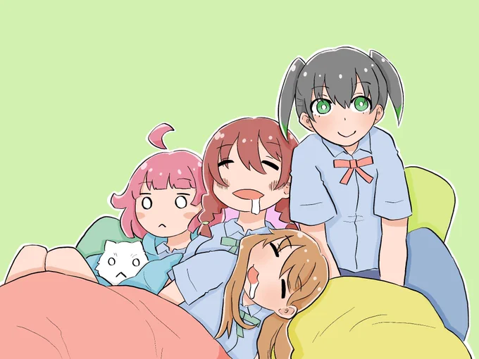 寝る
#lovelive
#虹ヶ咲 
