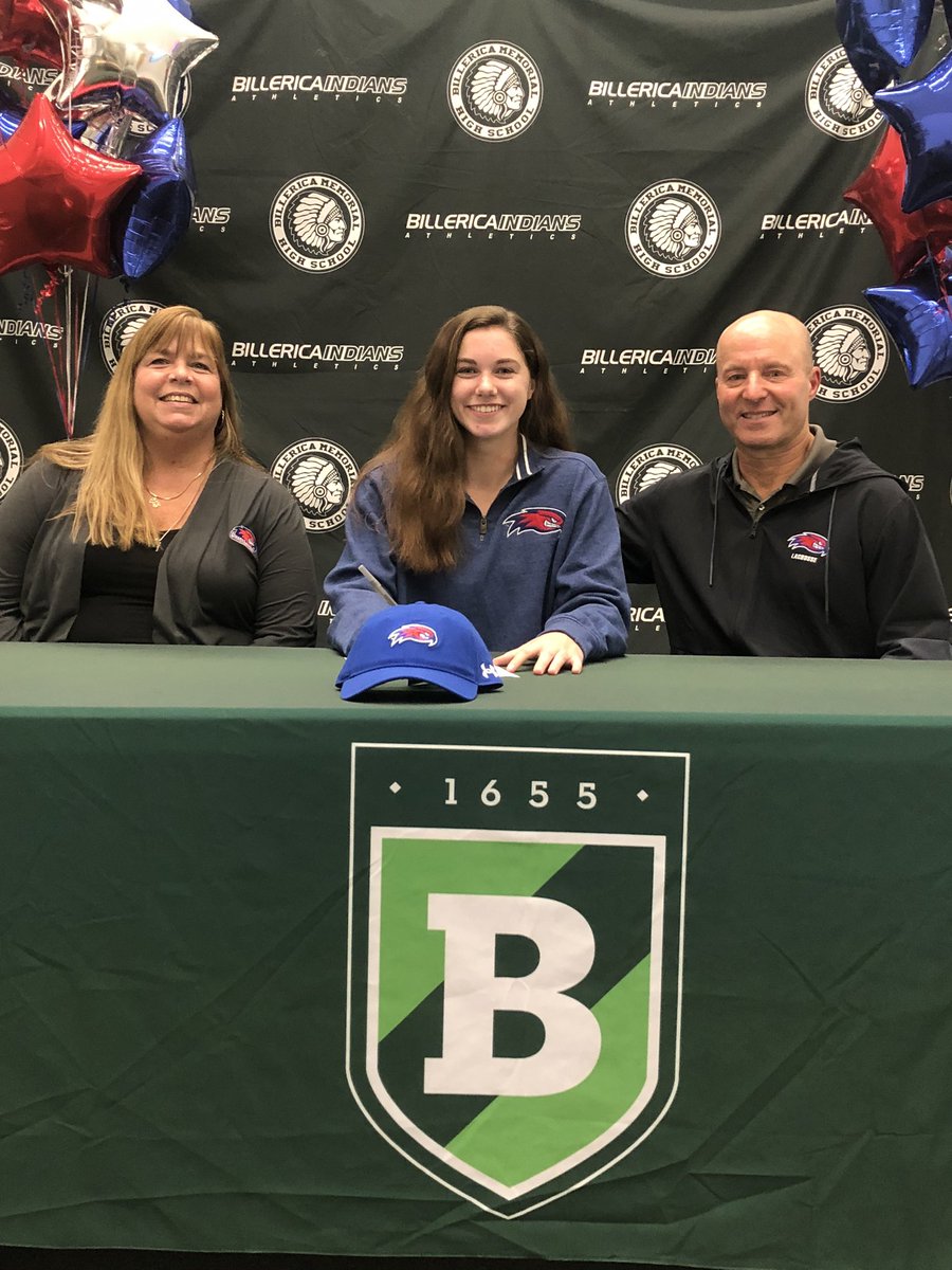 BMHS_Athletics's tweet photo. NLI Signing Day! 
Congratulations to 
Paige Murphy! She will be attending UMASS Lowell and compete with the Track &amp; Field team! #PRIDE
@BMHSIndians @BMHS_SID https://t.co/zVoJDLa1XH