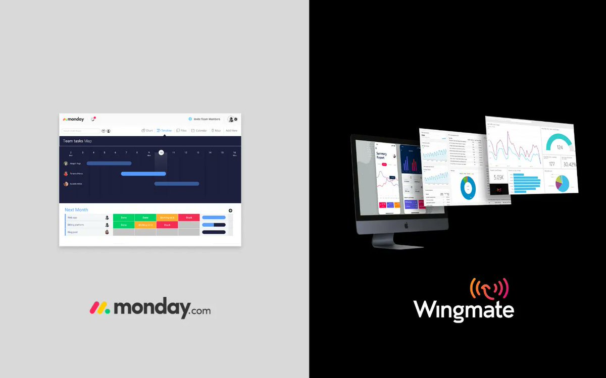 wingmatepro's tweet photo. Two of the simplest CRMs on the market! Check out the key differences here https://t.co/INm0j6jcBA https://t.co/eR0LT4XXoc