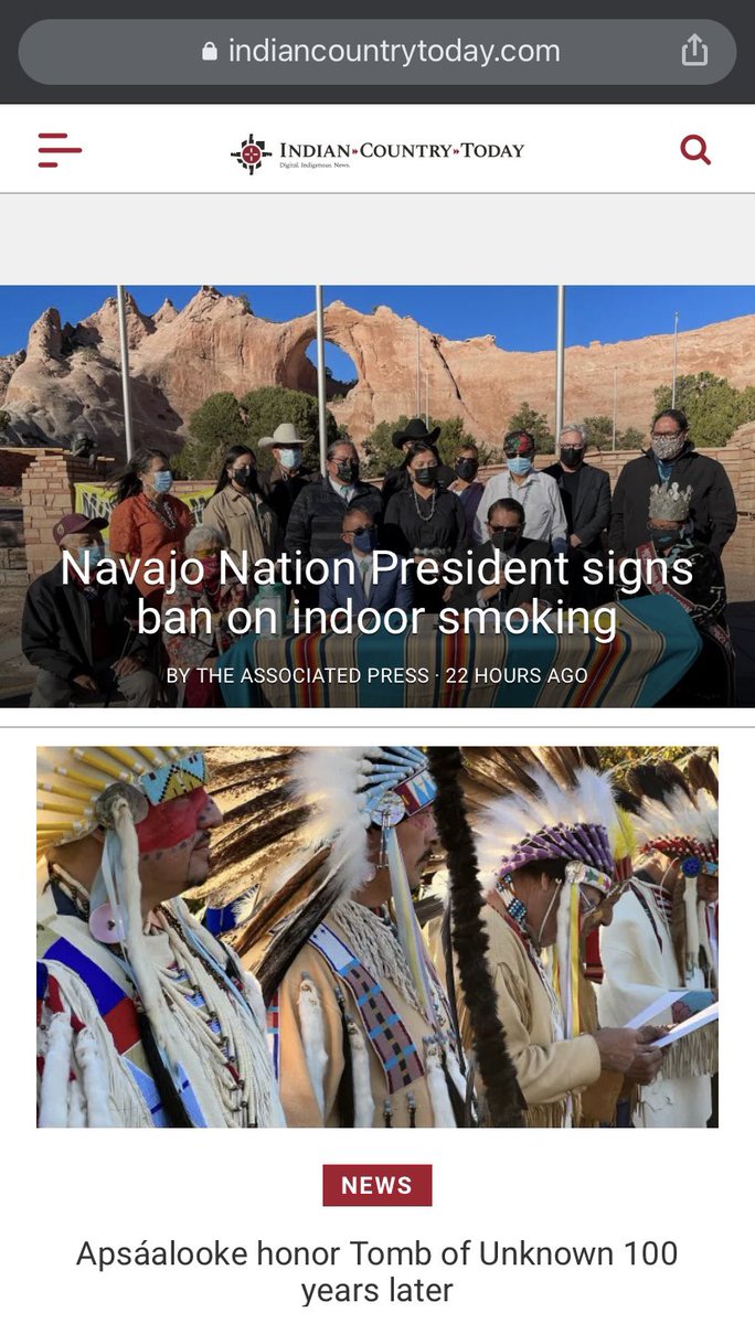 AliyahJChavez's tweet image. Celebrate #NativeAmericanHeritageMonth by supporting Native journalists. 

You can start by reading, watching, following, uplifting and donating to Native news organizations like Indian Country Today (@IndianCountry).