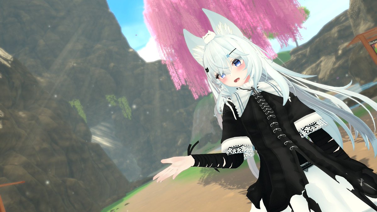 mofumi_vr's tweet photo. 最近出た凄いワールド！ジェットコースターを作るには自分で素材を取らないと行けないという設定は凄く好き！これをやると2-3時間は絶対溶けると思う！

ワールド名前: Udon Tycoon
製作者さん: Reimajo

#今日のウルフェリアちゃん https://t.co/pzxMYFuzI3