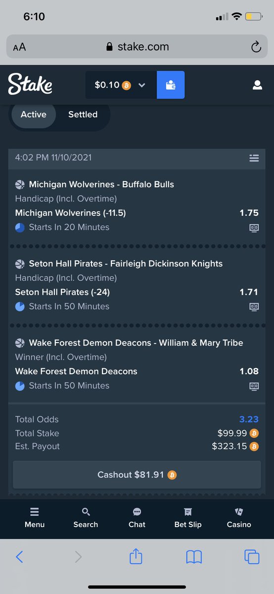 cs_locks's tweet photo. Rocking with Michigan -11.5 tonight , Hall -24 and wake ML 3 teamer +323 odds #GamblingTwiitter #bettingpicks #cslocks #NCAAMBB https://t.co/ZeVpdLNhBl