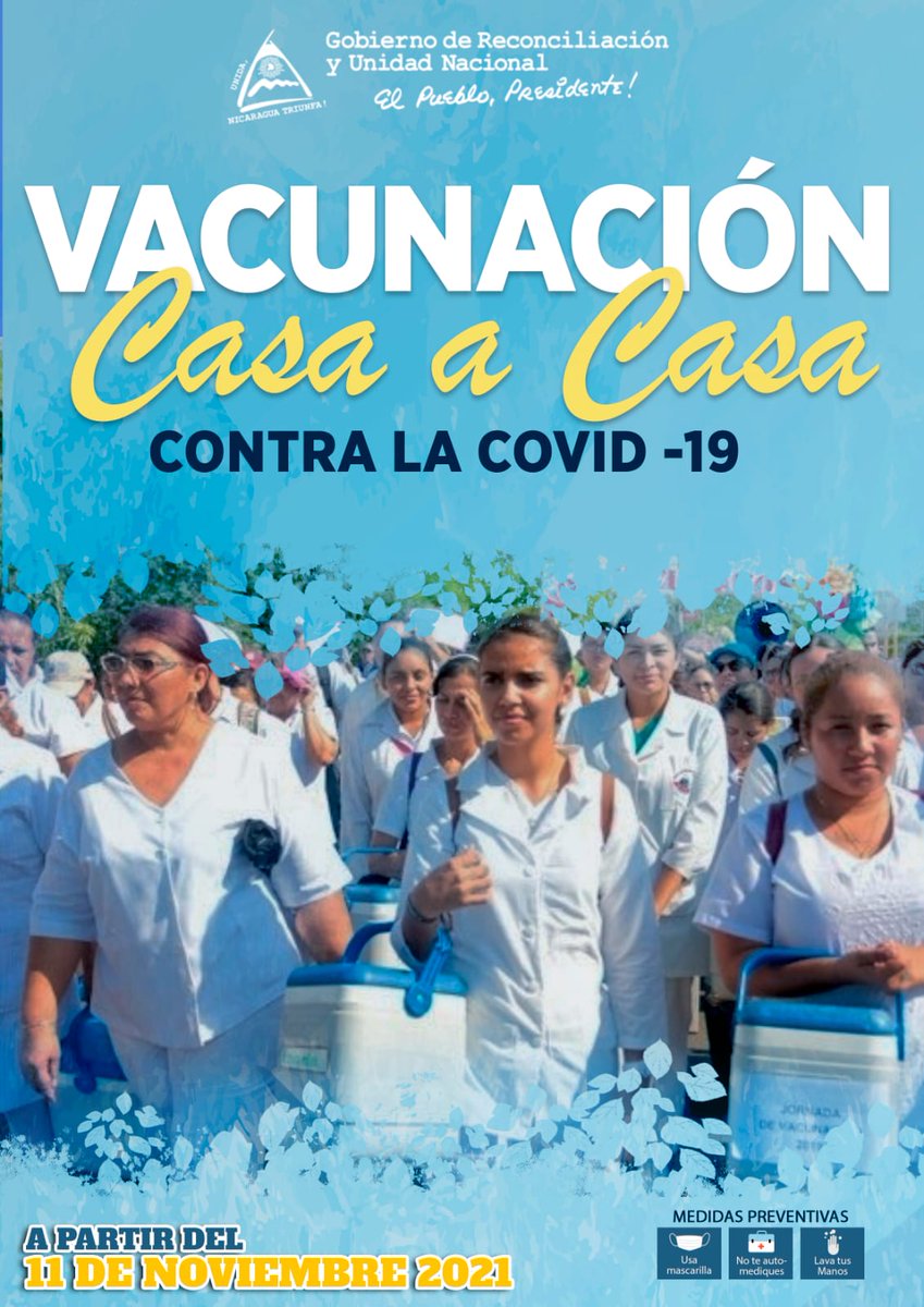 #SaludEnFamiliaYEnComunidad
#Nicaragua