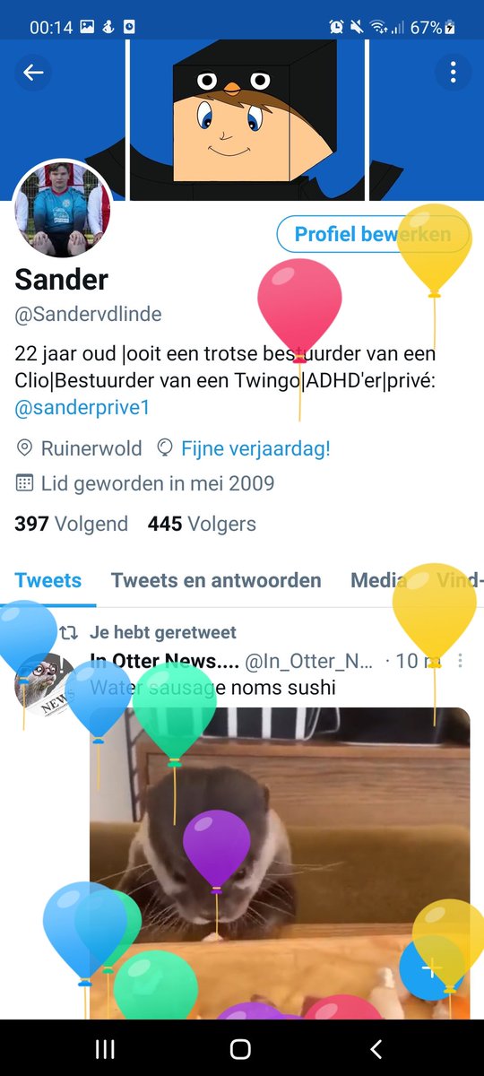 Sander tweet media