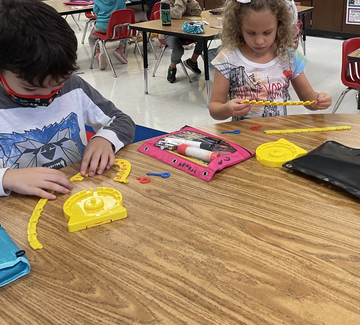 We are loving our new clock manipulatives from <a href="/hand2mind/">hand2mind</a>! These have been such a valuable tool to help students understand clocks and telling time. <a href="/DolvinES/">Dolvin ES</a>